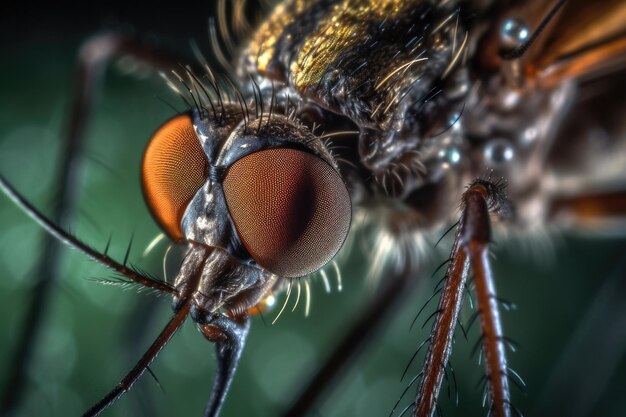 Mosquito's van dichtbij