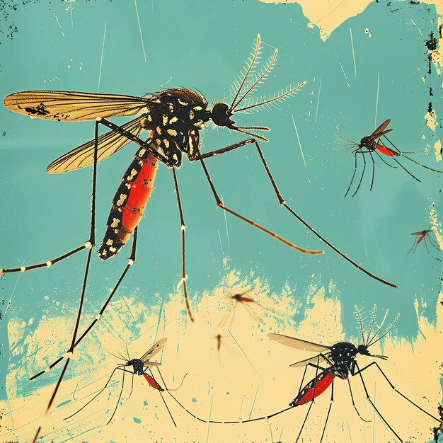 Photo mosquitoes