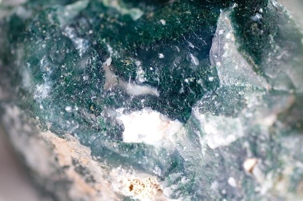 Photo moss agate crystal mineral