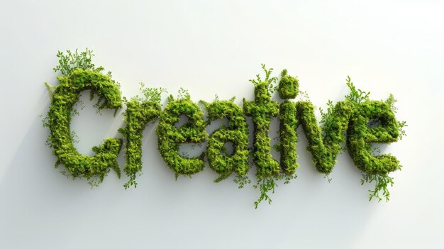 Moss Creativity concept art poster