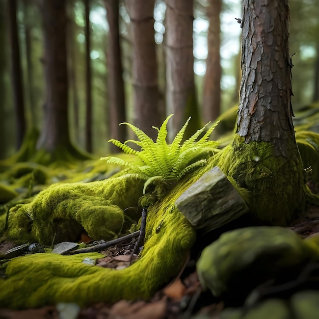 MossCovered Forest Floor