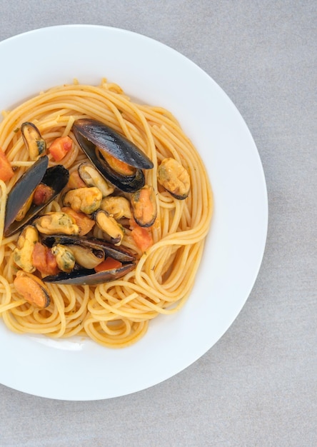 Mossel pasta