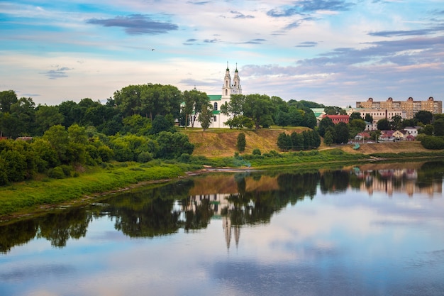 Самая известная церковь Полоцка (Беларусь) - Софийский собор.