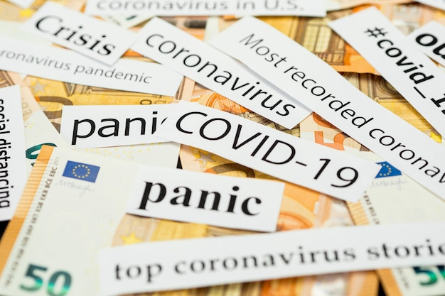 most recorded pandemic crises and money