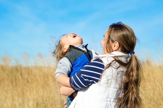 Mother and child