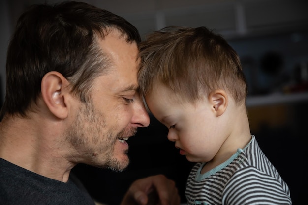 Foto madre e figlia bambino