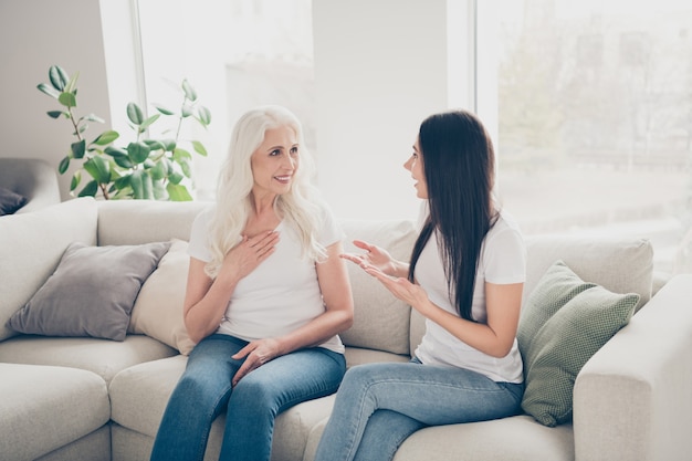 mother and daughter spending time together