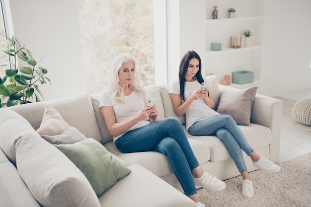 mother and daughter spending time together