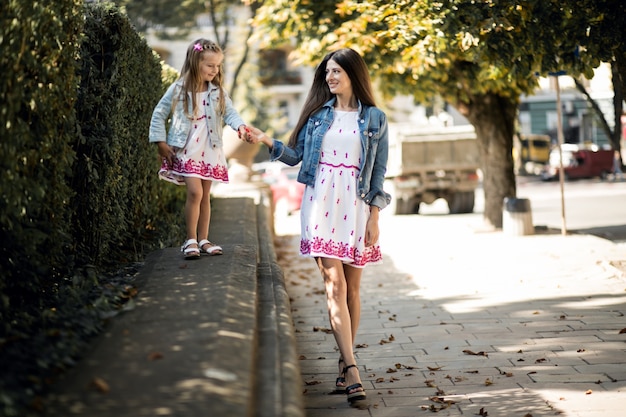 Mother and daughter