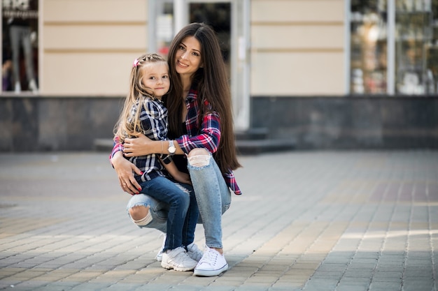 Mother and daughter