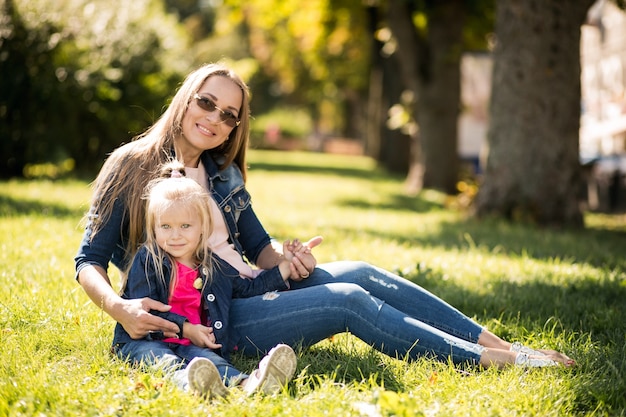 Mother and daughter