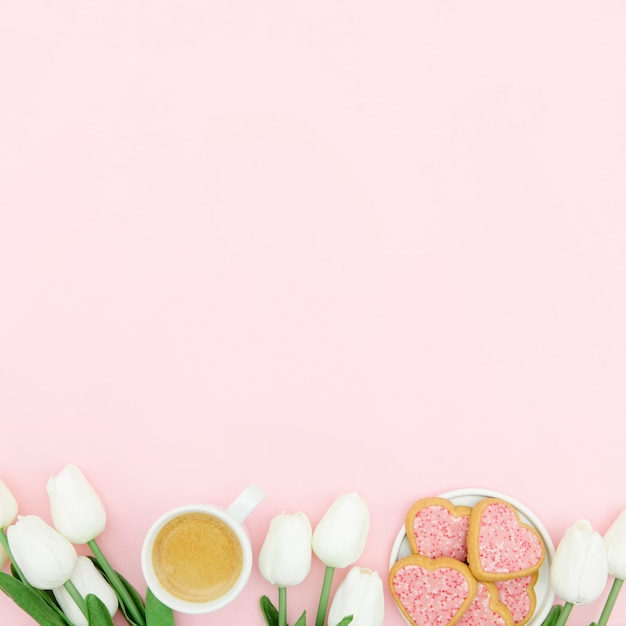 mother's day concept with copy space