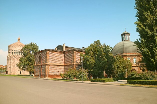 La madre sede della chiesa santa etchmiadzin nella città di vagharshapat armenia