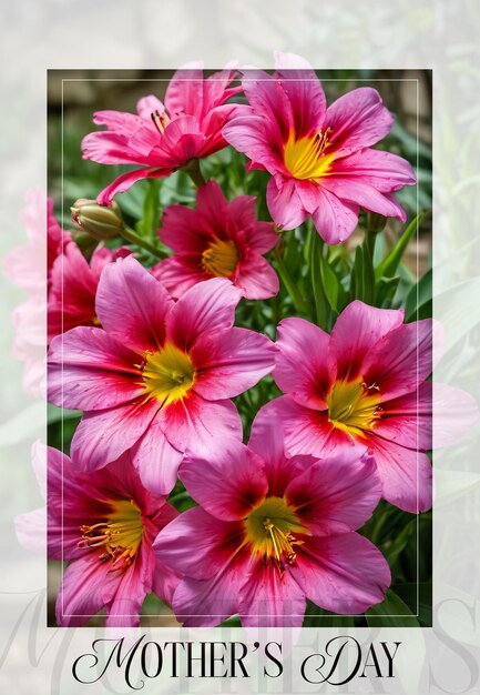 Foto biglietti per la festa delle madri con fiori