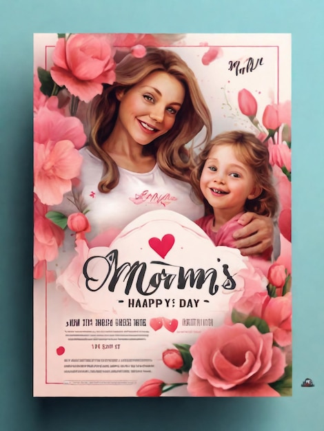 Mothers day greeting card