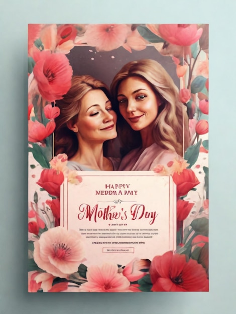 Mothers day greeting card