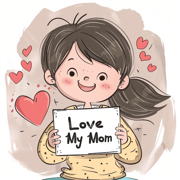 Mothers day illustration
