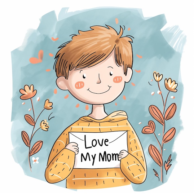 Mothers day illustration