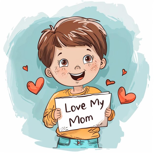 Mothers day illustration