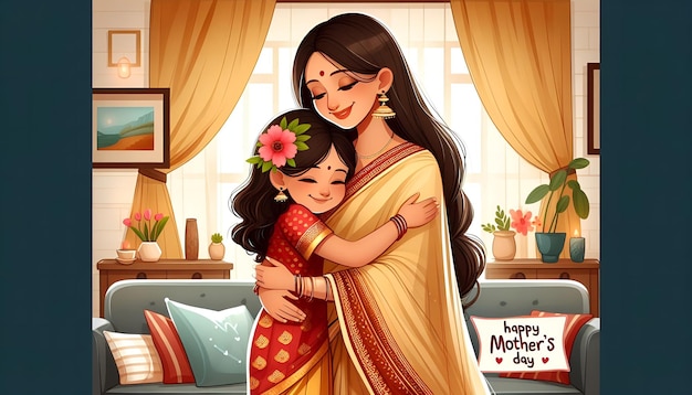 Mothers day illustration