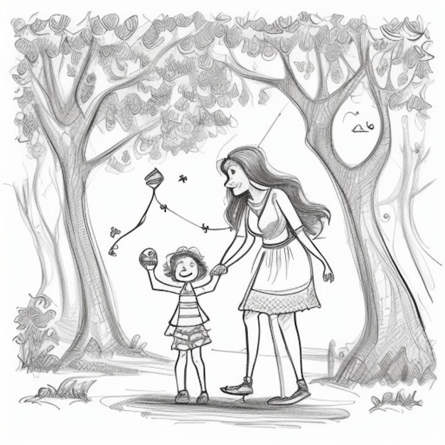 mothers day social media illustration background