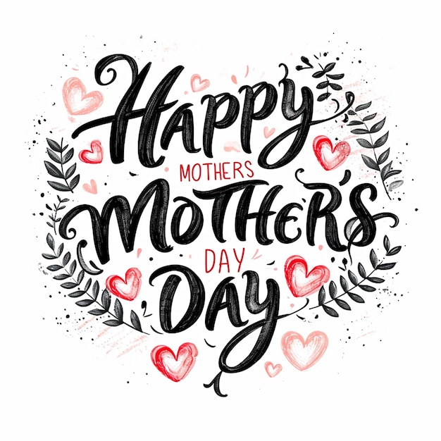 a mothers day typography design