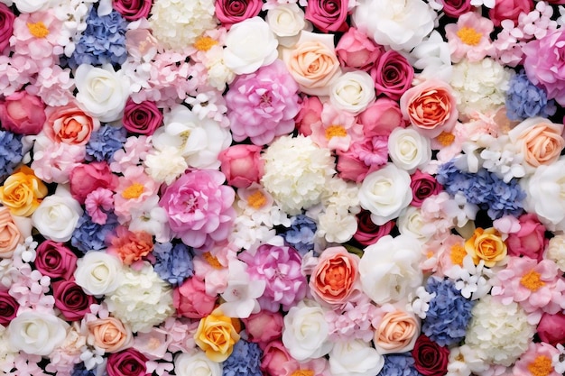 Mothers day wallpaper with flowers