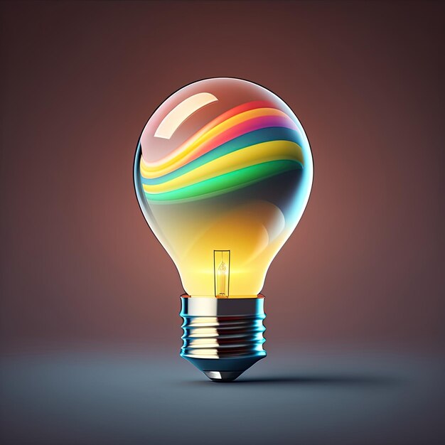 Motivation concept image with light bulbs