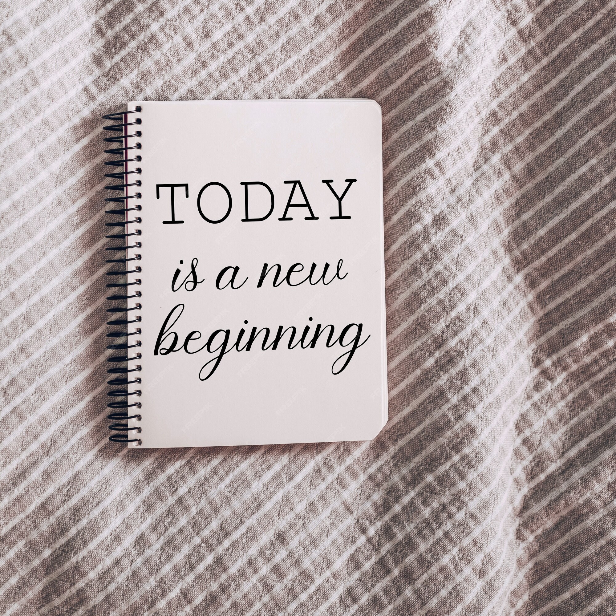 Premium Photo | Motivational quote written on a page in notebook