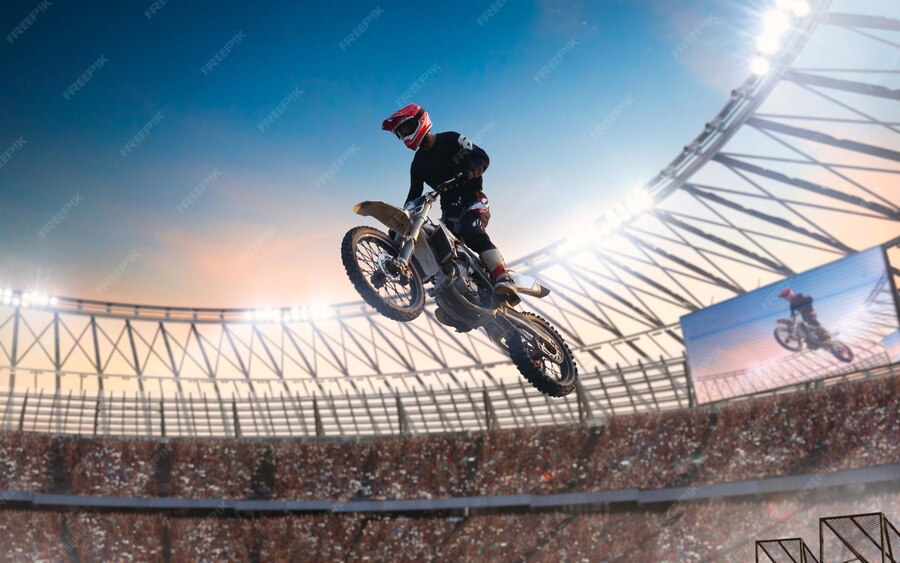 Stunt Bike Freestyle трюки