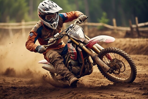 motocross championship in the race