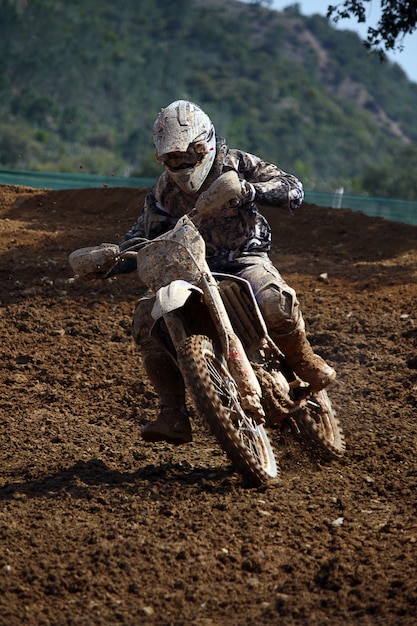 Motocross dirtbike