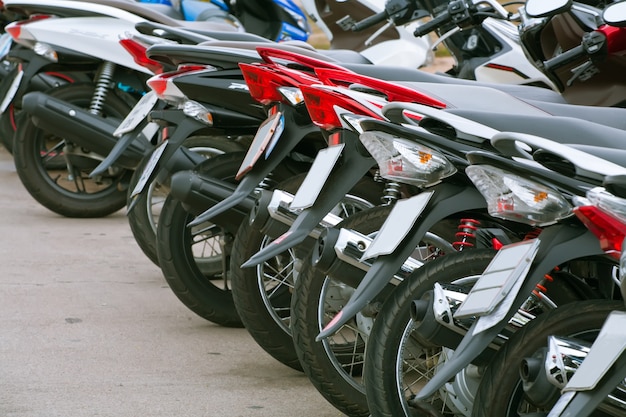 Motorbike parking