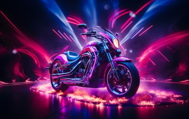 motorbike photography lighting