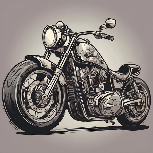 Motorcycle Icon Background Very Cool