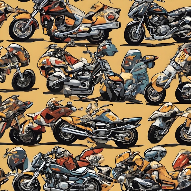 Photo motorcycle icon background very cool