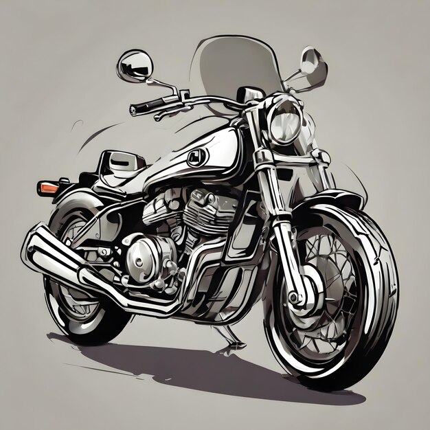 Motorcycle Icon Background Very Cool