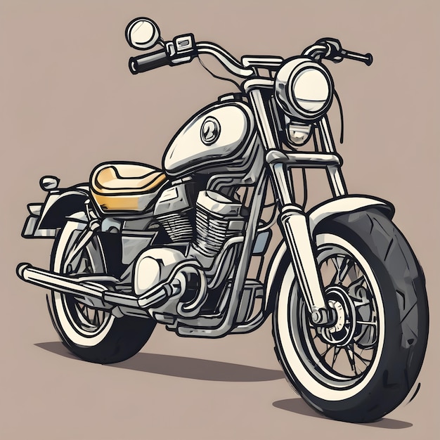 Motorcycle Icon Background Very Cool