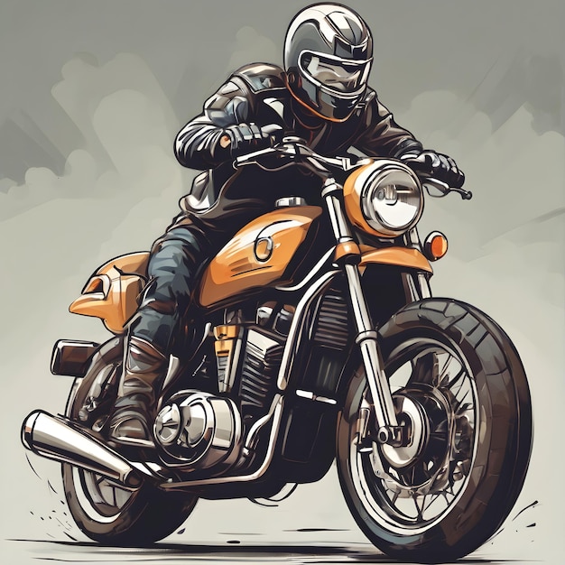 Motorcycle Icon Background Very Cool