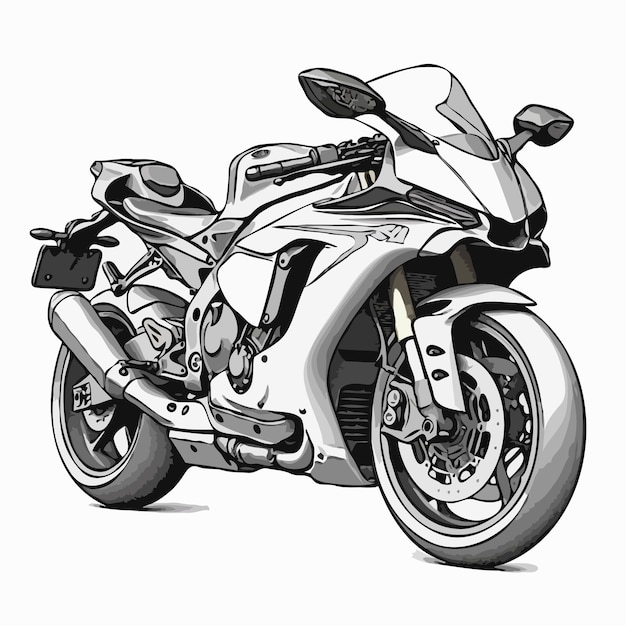 Motorcycle vector