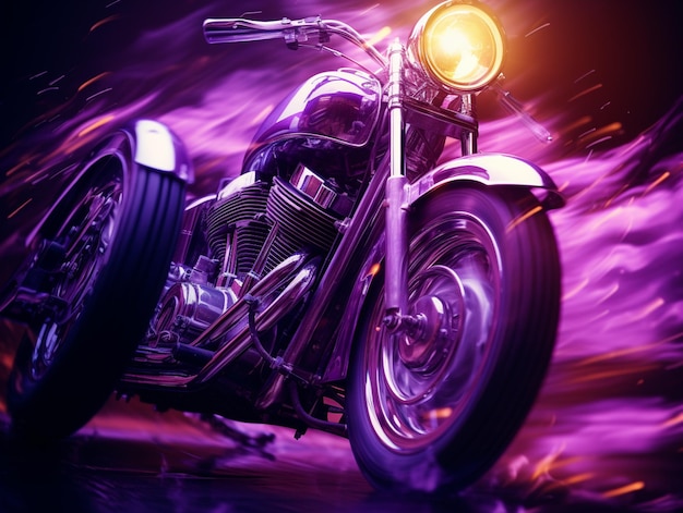 motorcycle wallpaper on fire