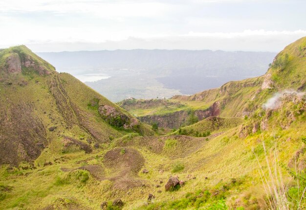 Mount Batur in Indonesia