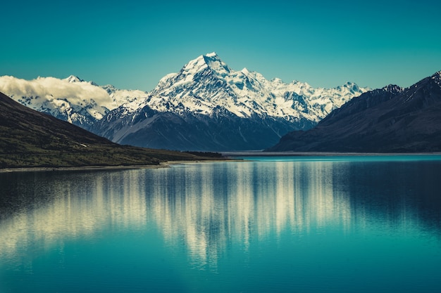 Mount Cook in New Zealand