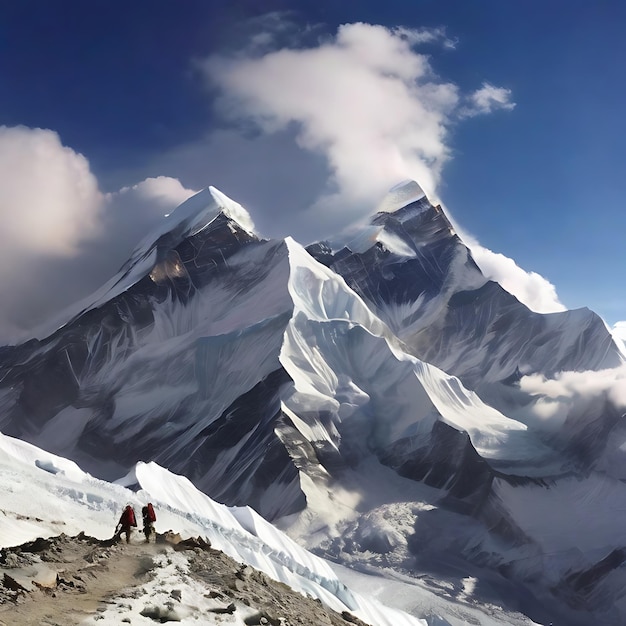 Mount everest genarated by ai