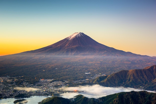 Mount Fuji in Japan