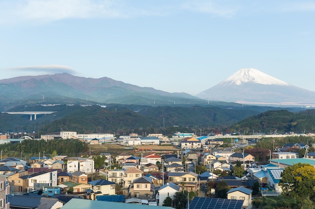 Гора Фудзи в городе Сидзуока