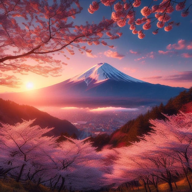 Photo mount fuji