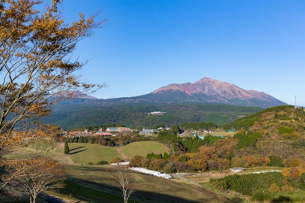 Foto mount kirishima in japan