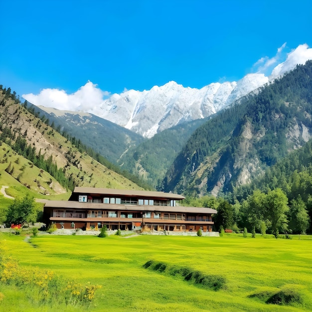 Mount Lake view picture in Kashmir 1