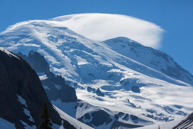 Mount Rainier national park Washington